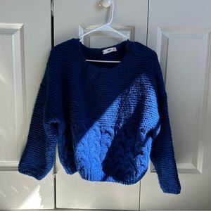 Cobalt Knit Sweater